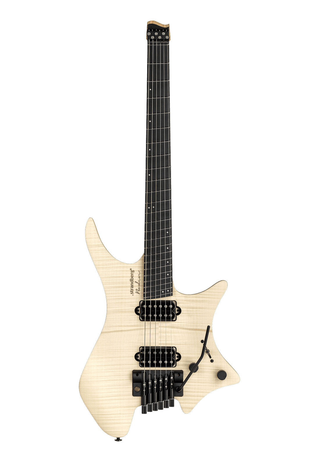 Natural, Solid Maple, Flamed Maple Veneer