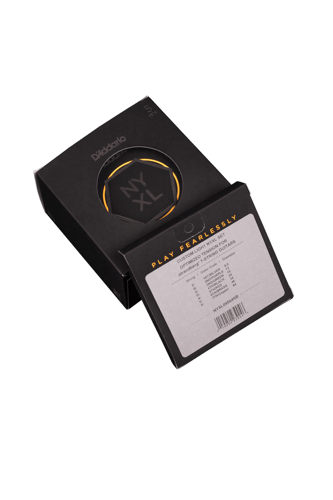 D'Addario NYXL 9.5-64 for .strandberg* 7-string (5 sets) selected product view